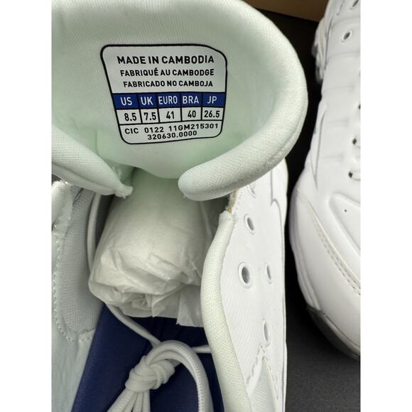 Mizuno Men's Size 8.5 9-Spike Ambition 2 Baseball Metal Cleat White - Picture 6 of 6